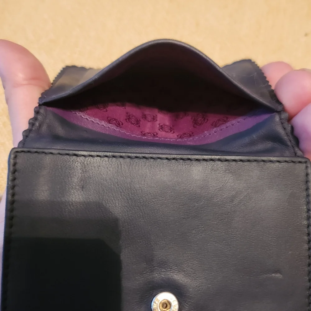 Loewe leather card holder refurbished